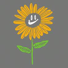 Happy Sunflower Creative Car Rearview Mirror Sticker, Retro Window Glass Decal Sticker, Waterproof For Travel Trailer And RV - Decorative Stickers - View 8