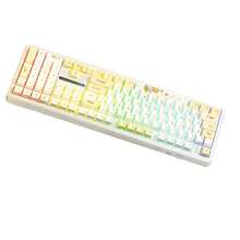 Teclado mecánico inalámbrico Bluetooth AULA F108, interruptores intercambiables, pantalla inteligente TFT, retroiluminación RGB, personalizable de tamaño completo, teclado para juegos AULA F108 - Ver 17