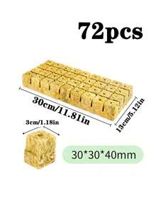 节省空间的育苗块，防止移植休克；专业水培种植套装；轻质岩棉育苗块；垂直种植系统；园艺用品 - 高效率育苗塊 - 查看 13