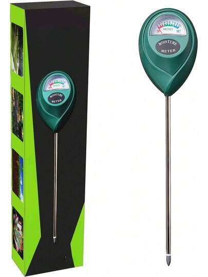 Soil Moisture Meter, Plant Water Monitor, Hygrometer Sensor For Gardening, Farming, Indoor And Outdoor Plants, No Batteries Required