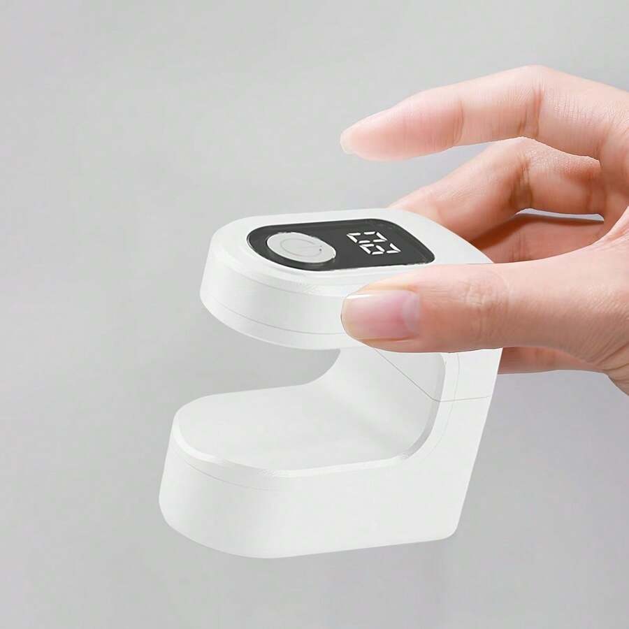 DIY迷你U型数码显示指甲油烘干灯 - 小巧机身，USB充电，无线使用，轻便易携，适合家庭美甲沙龙、旅行携带，高品质礼品，美甲店，美甲爱好者 - 彩色 - 查看 1
