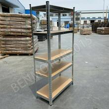 Heavy Duty Garage Rking Shed Storage Shelving Unit Boltless Metal 5 Tier Shelf - Multicolor - View 4