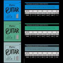 Orphee 4/5/6 String Electric Bass Guitar Strings, 1.02-3.18mm, Anti-Rust Coated - VX140 - View 7