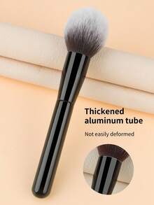 1支柔软蓬松化妆刷 粉底刷 散粉腮红刷 面部化妆工具，适合日常化妆 - 彩色 - 查看 2