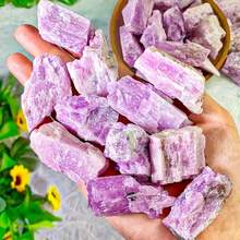 1pc Plum Blossom Tourmaline Stone -Unique Mineral Specimens-Perfect Holiday Gift For Family And Friends. - Multicolor - View 12