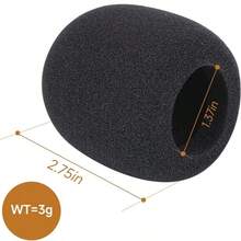 S M 58 Windscreen - P Of Filter Foam Windscreen Microphone Cover Compatible With Sh U Re S M 58 S S M 58-LC Ball Type Mic To Reduce Wind Noises - one-size - View 2
