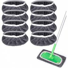Reusable Microfiber Mop Pads For  Sweeper Mop - Dry Sweeping Cloths & Wet Mopping Cloths For Household Cleaning - Washable Wet Pads For Mopping Floors - 4 Pack (Mop Is Not Included) - As the Picture - View 15