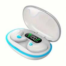 Auriculares Bluetooth Briame para dormir, auriculares inalámbricos amigables para el sueño, mini auriculares con micrófono para juegos, deportes y correr, batería de 150mAh - Blanco - Ver 13