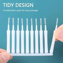 Bộ 10 cọ vệ sinh lỗ và khe hở, thích hợp để làm sạch điện thoại thông minh, các lỗ và khe hở trong vòi hoa sen. - Vệ sinh đầu vòi sen - Xem 2