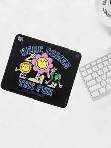 Smiley World Tấm lót chuột chống trượt hình mặt cười, thảm lót bàn làm việc đa năng cho văn phòng và chơi game. - Xem 5