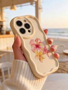 1 chiếc ốp lưng điện thoại TPU mềm mại, màu trắng, họa tiết sóng Dopamine, hình sao biển và hoa sáng tạo, tương thích với Apple 17 Pro Max, 17 Air, 17 Pro, 17, 16 Pro Max, 16 Plus, 16 Pro, 16, 15 Pro Max, 15 Plus, 15 Pro, 15, 14 Pro Max, 14 Plus, 14 Pro, 14, 13 Pro Max, 13 Pro, 13, 12 Pro Max, 12 Pro, 11 Pro Max, 11 Pro, 11, XS Max, XR, X/XS, 7 Plus, 8 Plus và Galaxy S21, S22, S23, S24, S25, S26 - trắng - Xem 2