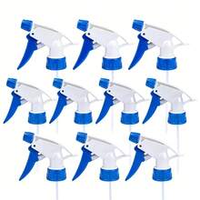 10个装塑料喷雾瓶，配有可重复使用的手动喷头，适用于家庭、办公室、园艺和清洁等用途。 - A - 查看 9