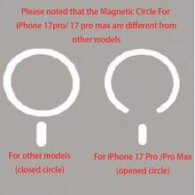 Nuevo estuche magnético de adsorción tipo camaleón + compatible con iPhone 17 Pro Max/11 Pro Max/12 Pro Max/13 Pro Max/14 Pro Max/15 Pro Max, Galaxy S26 Ultra 5G + juego completo de estuches para teléfono + compatible con Apple - Naranja - Ver 7