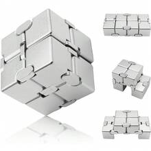 Khối lập phương vô cực, một món đồ chơi xếp hình kiểu A; một món đồ chơi cảm giác ngón tay được bán riêng lẻ; một món đồ chơi giảm căng thẳng phù hợp cho người lớn và thanh thiếu niên; một lựa chọn quà tặng tuyệt vời cho người lớn và thanh thiếu niên. Đồ chơi giảm căng thẳng mới, Khối lập phương vô cực bằng kim loại Prime, được thiết kế đặc biệt để giảm bớt căng thẳng và lo âu, cũng như các triệu chứng của rối loạn tăng động giảm chú ý (ADHD); đây thực sự là món quà cảm giác hoàn hảo cho người lớn và thanh thiếu niên. - Nhiều màu - Xem 2