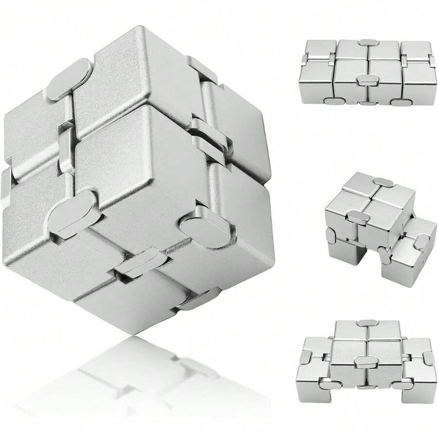 Khối lập phương vô cực, một món đồ chơi xếp hình kiểu A; một món đồ chơi cảm giác ngón tay được bán riêng lẻ; một món đồ chơi giảm căng thẳng phù hợp cho người lớn và thanh thiếu niên; một lựa chọn quà tặng tuyệt vời cho người lớn và thanh thiếu niên. Đồ chơi giảm căng thẳng mới, Khối lập phương vô cực bằng kim loại Prime, được thiết kế đặc biệt để giảm bớt căng thẳng và lo âu, cũng như các triệu chứng của rối loạn tăng động giảm chú ý (ADHD); đây thực sự là món quà cảm giác hoàn hảo cho người lớn và thanh thiếu niên.