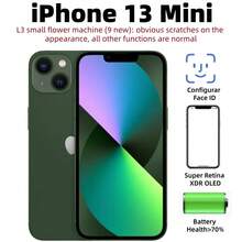Apple （9 件全新商品）苹果 iPhone 13 Mini，双卡双待，电池健康度 >70%，二手 - 良好 - 多色 - 查看 9