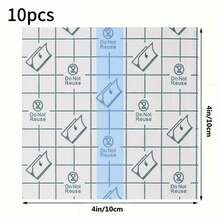 Bộ 1/4/5 miếng dán nâng cơ silicon tái sử dụng, dùng cho má, trán, mặt, chăm sóc da vùng mắt. - Màu xanh lam - Xem 14