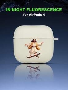Họa tiết minh họa chú chó theo phong cách tối giản, ốp lưng chia đôi phát quang ban đêm, tương thích với Apple 4/3/1/2/Pro/Pro 2/Pro 3. Hàng chất lượng, thiết kế độc đáo. - Xem 11