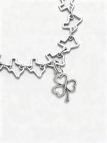 1件简约独特925纯银春日花朵兔子吊坠，妈妈专属DIY吊坠，精致首饰，男女皆宜 - 集合 - 查看 8