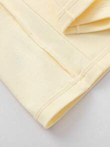 Balabala Áo thun cotton cho bé gái 2026, áo tay ngắn mềm mại, thoáng khí, áo mùa hè nhẹ nhàng, kiểu dáng thường ngày. - màu trắng vani - Xem 6