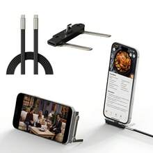 Olaf 15cm/20cm 240W Type-C 转 Type-C 短款快充线 6A PD3.1 USB-C 数据线 兼容 15/16/17，移动电源 - 彩色 - 查看 4