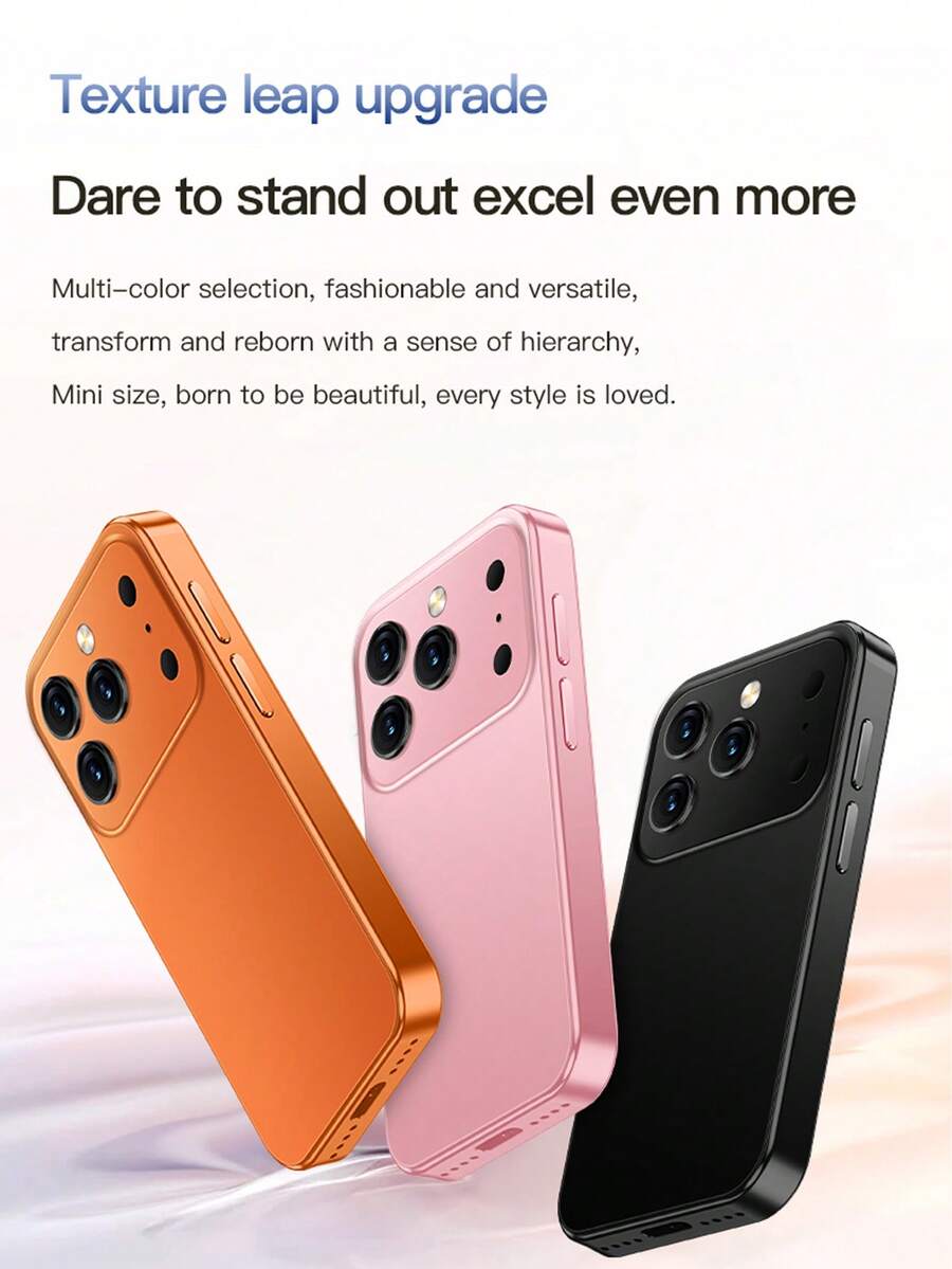 SOYES El smartphone XS18 Pro 3G es un dispositivo mini elegante y ultraligero con memoria ampliable, una pantalla HD de 3,0 pulgadas, un procesador multinúcleo, reconocimiento facial y una batería de gran capacidad de 900 mAh. - Multicolor - Ver 1