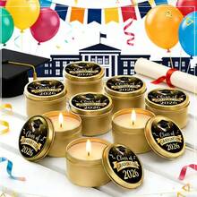 2026年大学、高中、硕士、博士、护士或护理专业毕业典礼蜡烛礼物 - 独特的大学毕业祝贺礼物 - 畢業季禮物蠟燭 - 查看 5