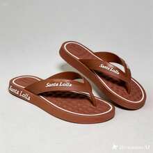 PARIS Women's Orthopedic Flip Flops SL Sandal Comfortable Lightweight Soft Casual - Summer 2025/2026 Launch - 鏽棕色 - 查看 9