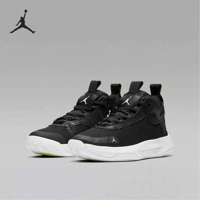 Nike 大童籃球鞋JORDAN透氣耐磨外野實戰運動鞋青少年學生比賽訓練球鞋