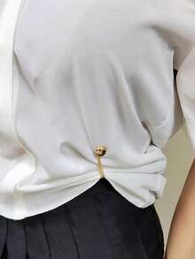 Pants Leg Anti-Drag Adjuster Clips, Magnetic Buckle Detachable Chain Fixator For Pants That Are Too Long - A - View 5