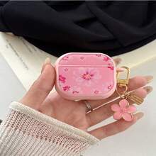 Rose Silicone Earphone Case Double-Sided Glue Drop Shape Silicone Wireless Bluetooth Earphone Case Compatible With Apple 4/3/Pro/Pro2/Pro3 , Shockproof Protective Cover Spring Gift - Multicolor - View 26