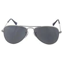 Ray Ban Rj 9506S 212-6G - Silver-Grey By Ray Ban For Kids - 50-13-120 Mm Sunglasses - White - View 1