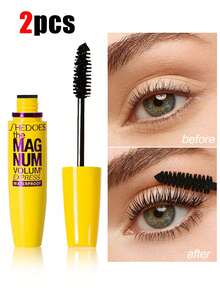 Bộ 2/1 dụng cụ chuốt mascara 3 trong 1, bao gồm: dụng cụ bảo vệ mascara, dụng cụ hỗ trợ chuốt mi, 1 dụng cụ trang điểm tái sử dụng, phù hợp cho người mới bắt đầu chuốt mascara và kẻ mắt hoàn hảo, thích hợp cho các bạn nữ, làm quà tặng, mang theo khi đi du lịch, đồ dùng giá rẻ, vật dụng cần thiết khi đi du lịch. - Nhiều màu - Xem 11
