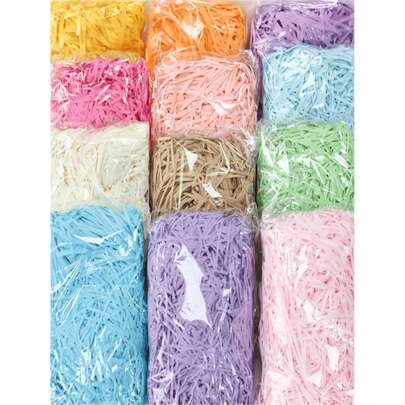1 gói cỏ rơm 50g dùng để trang trí hộp quà, cỏ trang trí sáng tạo, thích hợp làm quà sinh nhật, quà cưới và quà cho phù dâu, giấy vụn tạo tiếng sột soạt, giấy vụn trang trí thủ công, trang trí tiệc sinh nhật, quà tặng Ngày của Mẹ, đồ dùng xếp hàng, đám cưới, trang trí nhà cửa, đồ nhét giỏ quà Phục Sinh, đồ nhét túi quà tiệc độc thân, đồ dùng tiệc độc thân.