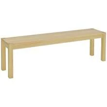 3-Seater Wooden Bench, Dining Bench In Country Style, Made Of Pine Wood, Load Capacity Up To 330 Kg, Natural Finish, 150 X 33 X 45 Cm, For Kitchen & Dining Room - Khaki - View 4