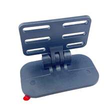 1 set de boîtier de caméra de surveillance en matériau ABS et kit de support d'installation, installation facile sans perçage, convient pour l'installation sur la lunette arrière de la voiture pour la caméra de tableau de bord et la caméra de recul, conception de trou universel pour un montage simple - Noir 1 pièce - Voir 11
