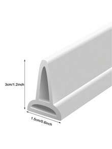 1件装浴室厨房防溅挡水条，有效防止淋浴水溅和洪水，易于安装的干湿分离解决方案，适用于台面、炉灶、浴缸，防水条，隔离条 - A - 查看 4