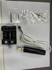 5 件 USB 供电手持式迷你电钻套装，含 3 个钻头（0.8/1.0/1.2 毫米），电动打孔 DIY 工具 - 彩色 - 查看 7