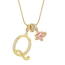 1 Mặt dây chuyền chữ cái bằng thép không gỉ, sang trọng, tối giản, dễ thương, đính đá Cubic Zirconia, có thể cá nhân hóa, là món quà độc đáo dành cho bạn gái và mẹ, kiểu dáng cổ điển và đơn giản, phù hợp cho cả nam và nữ, giản dị và dễ thương, có thể tùy chỉnh, là món quà lý tưởng cho bạn trai, bạn gái, bố, mẹ và gia đình. - Vàng - Xem 29