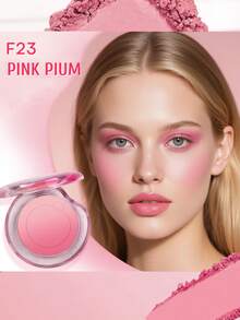 Romantic Beauty: RMT Gradient Blush - Long-Lasting, Natural-Looking Highlighter And Contouring Blush. Matte Finish, Suitable For Various Occasions, Daily Use, Mother's Day Gift, Valentine's Day Gift, Gift For Sisters. - 23 Millennium Plum - View 7