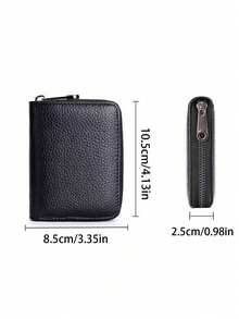 1个20卡位卡套 PU皮革商务银行信用卡公交身份证卡套零钱包男士钱包包收纳包 - 彩色 - 查看 7