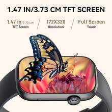 1.47" Full Touchscreen Smartwatch, 100+ Sports Modes, Women's Fitness Tracker With Sleep Monitoring, IP68 Waterproof, Compatible With IOS And Android - View 5