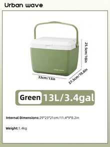 Thùng giữ lạnh di động URBANWAVE đựng được 20 lon, bền chắc, cách nhiệt tốt, giữ lạnh đến 24 giờ, thích hợp cho cắm trại, bãi biển, câu cá, thùng giữ lạnh nhỏ gọn dùng cho dã ngoại và các chuyến đi đường dài. - A - Xem 12