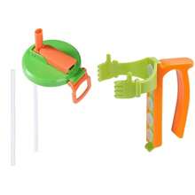 1 Set Soda Can Lids And Holders With Anti-Spill Lid, Straw And Can Holder Accessories - Multicolor - View 9