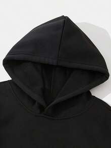 Nueva  de moda masculina, estampados creativos de gatos en varios diseños, sudadera con capucha para hombre, sudadera con capucha de manga larga con bolsillo canguro, top casual holgado, ropa de otoño e invierno para hombre. - Negro - Ver 7