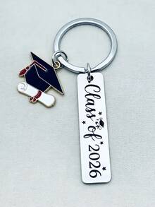 2026届毕业礼物，2026届毕业钥匙扣，男女皆宜，高中和大学毕业生适用，完美毕业礼物，时尚耐用 - 彩色 - 查看 5