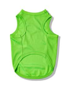 3 piezas Chaleco de unicolor de poliéster, combinación colorida, anti-pulgas, reduce el desprendimiento de pelo, aislante, transpirable para gatos y perros de interior y exterior - Multicolor - Ver 10