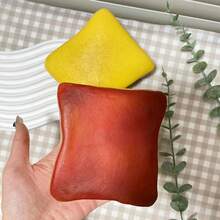 柔软慢回弹奶油方块奶油棒挤压玩具，音乐学生减压玩具 - 彩色 - 查看 6