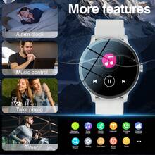 Smart Watch, Wireless Calling /Dial, Multi -Sport Mode, Calling Reminder And Rejection,Information Reminder,SMS Reminder,For IPhone/Andriod - Nhiều màu - Xem 6