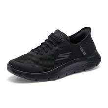 Skechers 男士休闲鞋 GO WARK FLEX 男士健步鞋，舒适休闲户外运动鞋 216324WW-BBK - 全黑色 - 查看 3